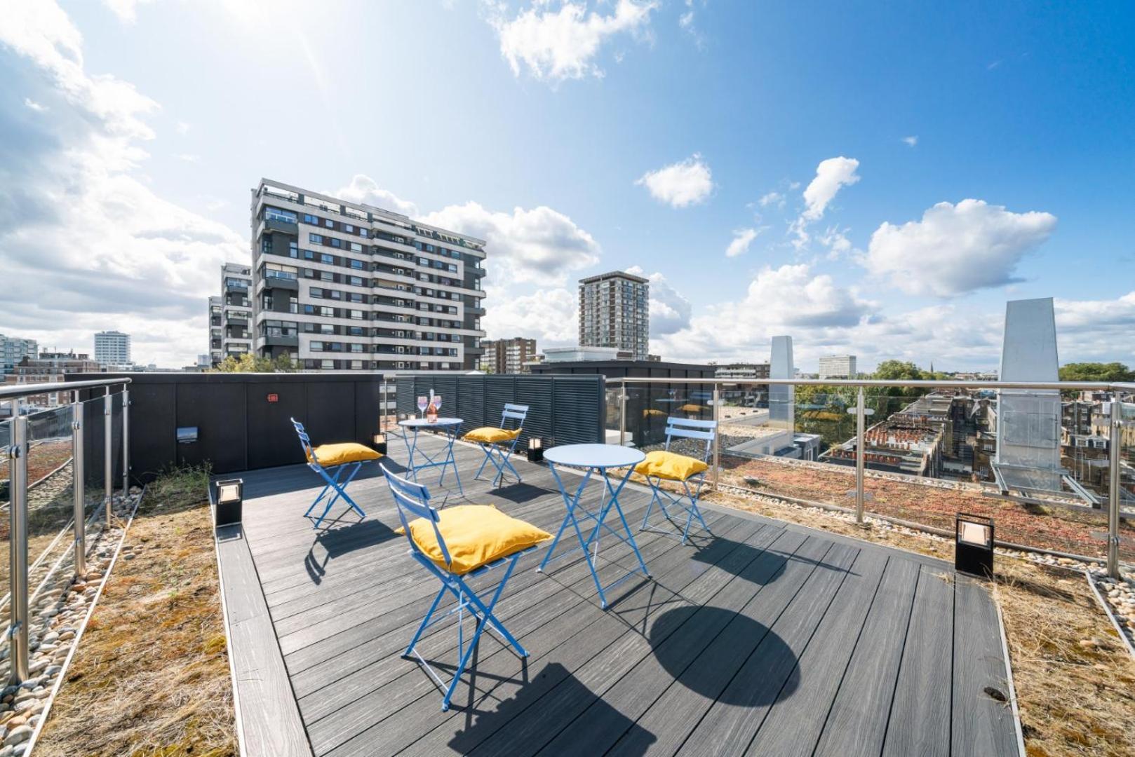 Elegant 3-Bedroom Penthouse In Marble Arch 70 Londra Exterior foto
